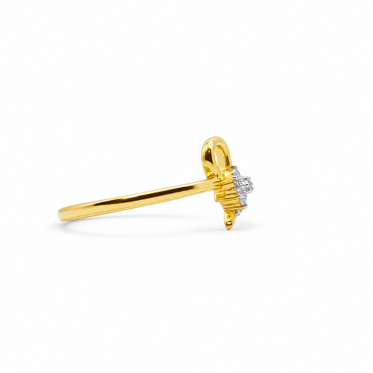 Wildflower Heart Ring