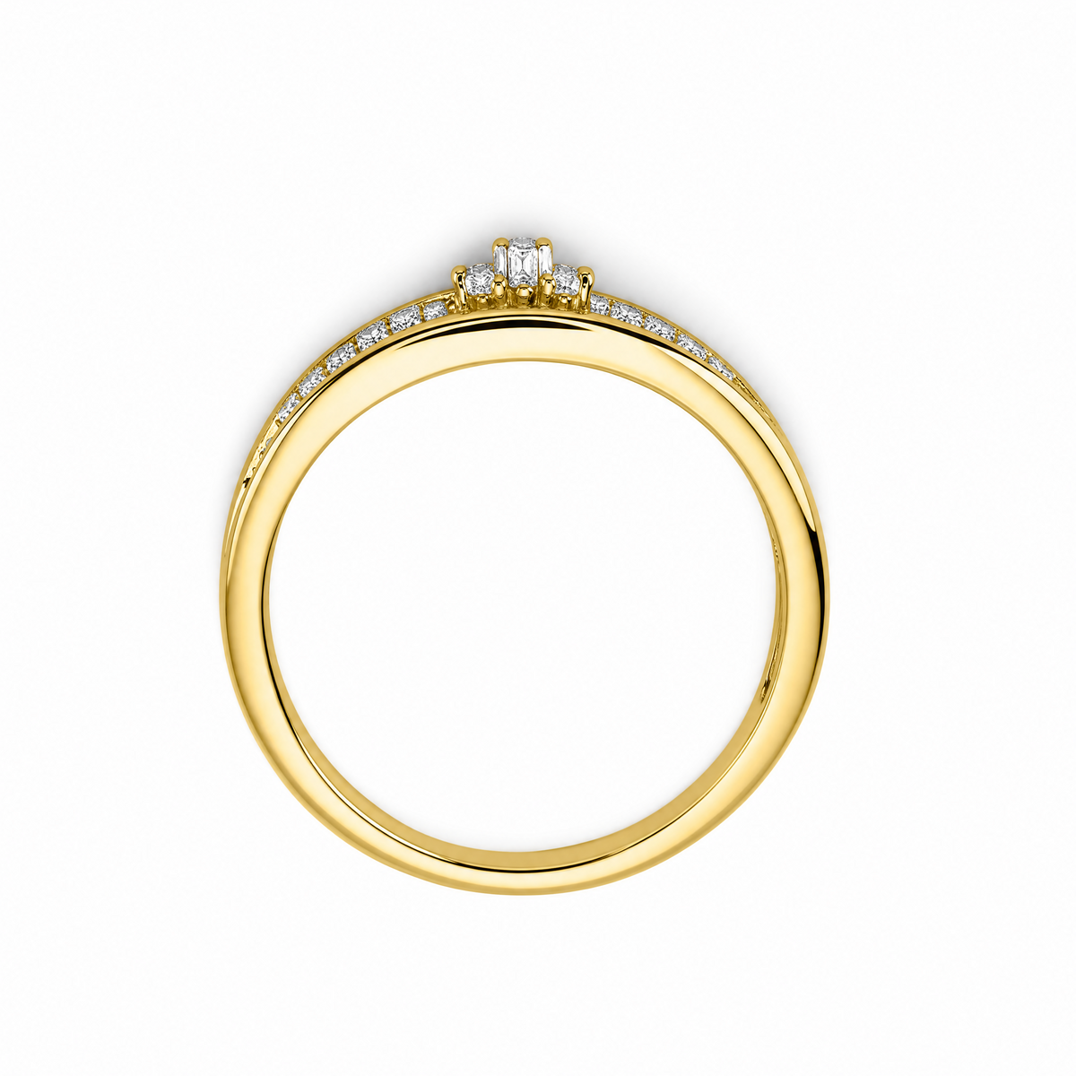 Golden Arcade Ring