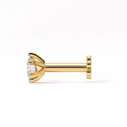 Pure Radiance Solitaire Nosepin