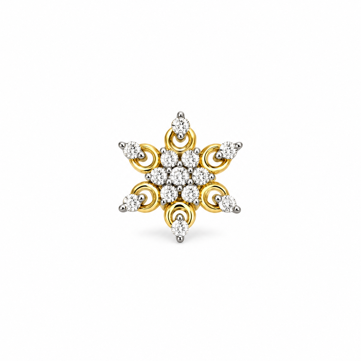 Snowflake Cluster Nosepin