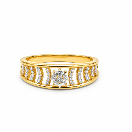 Golden Arcade Ring
