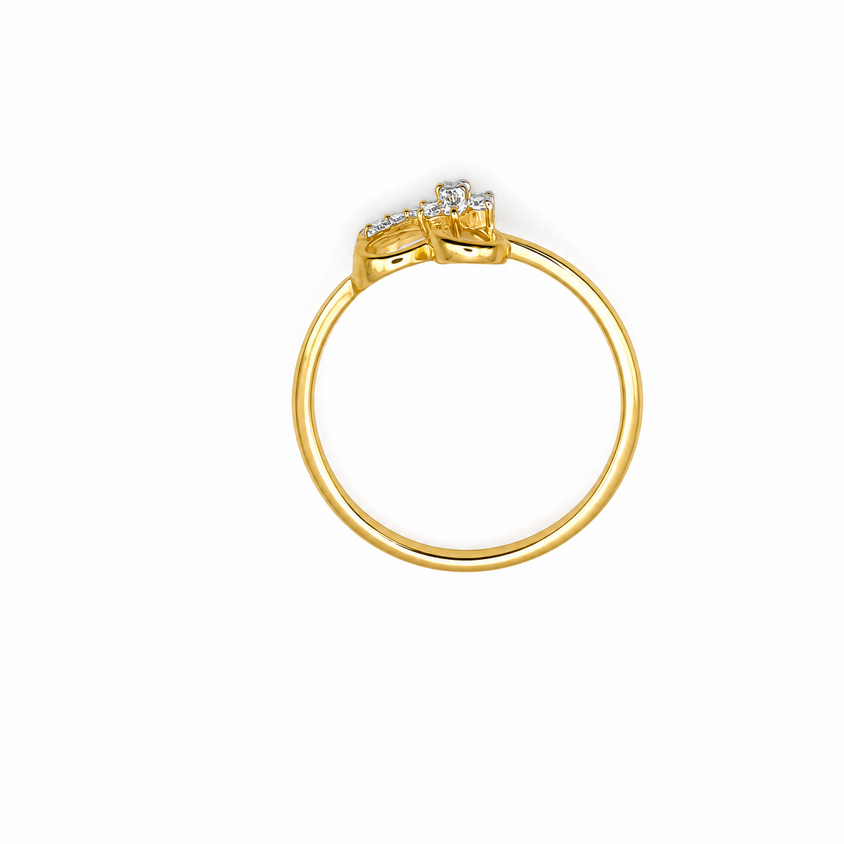Wildflower Heart Ring